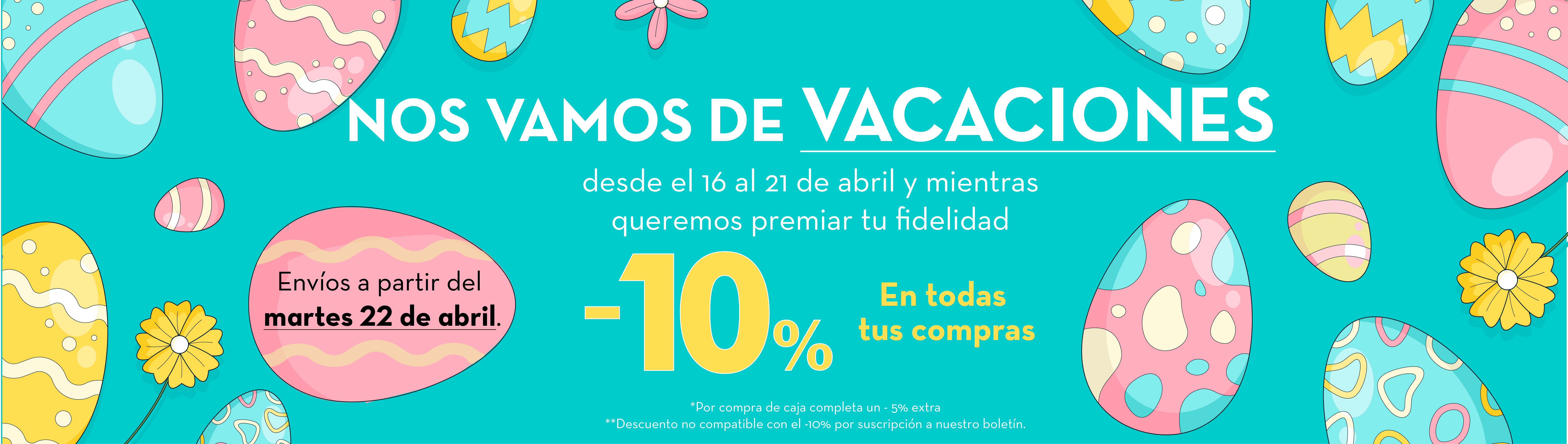 Cierre vacaciones